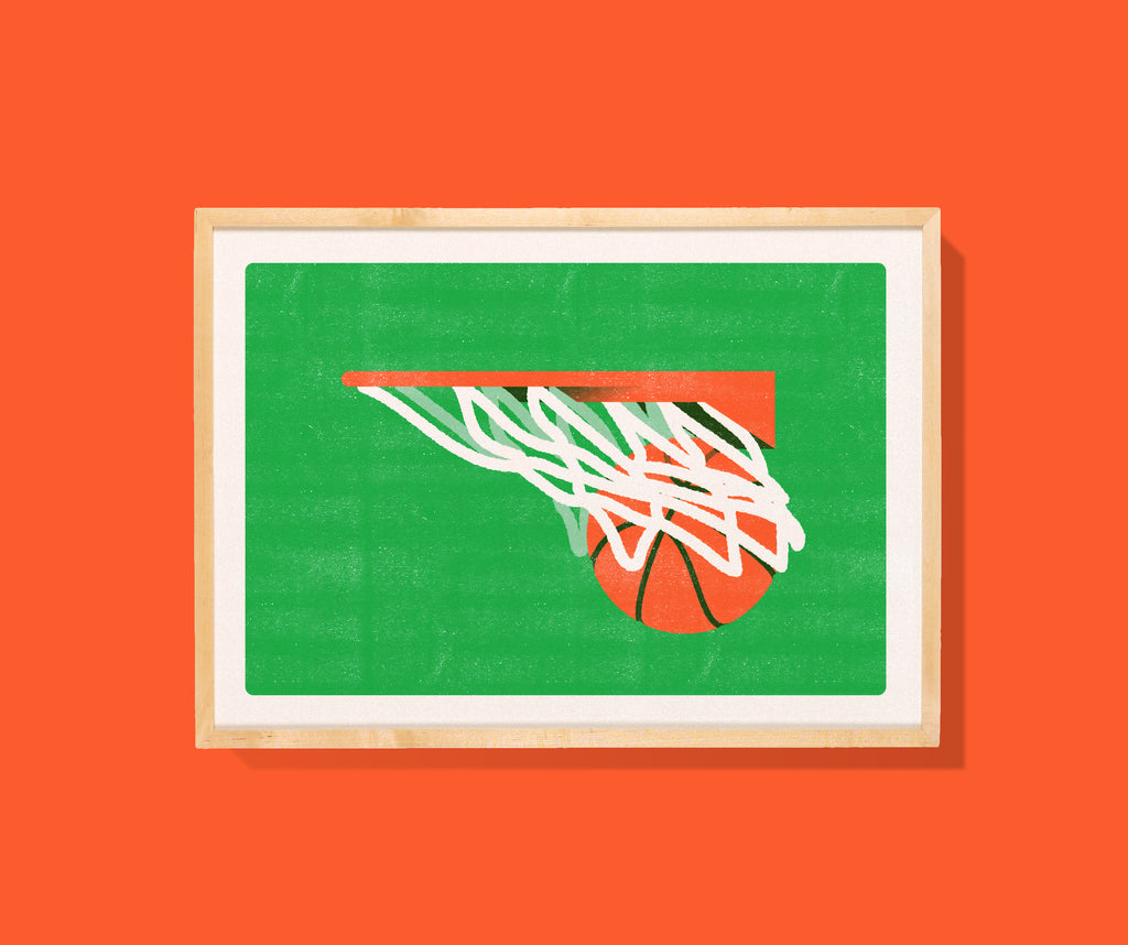 Risographie A3 - Basketball